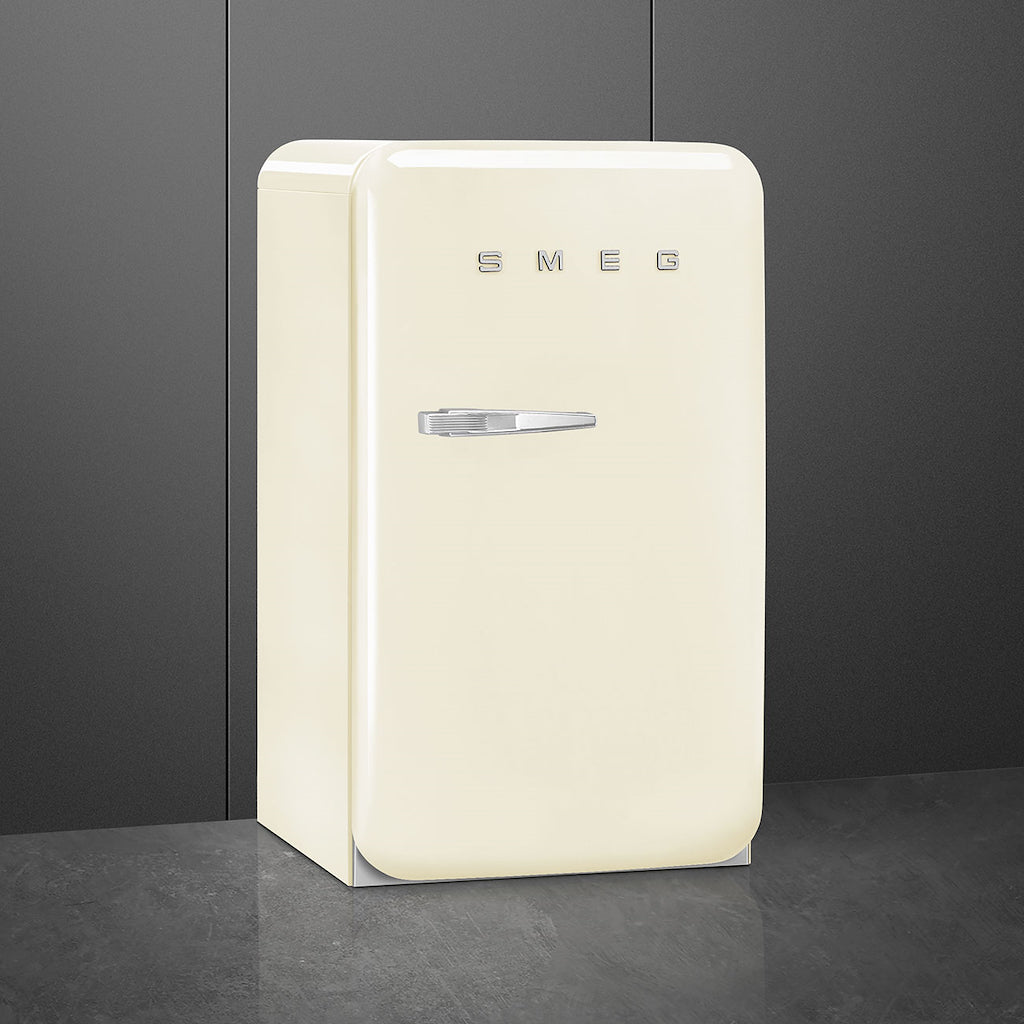 Smeg FAB10RCR6 Retro Mini Fridge Right Hand Hinge - Cream