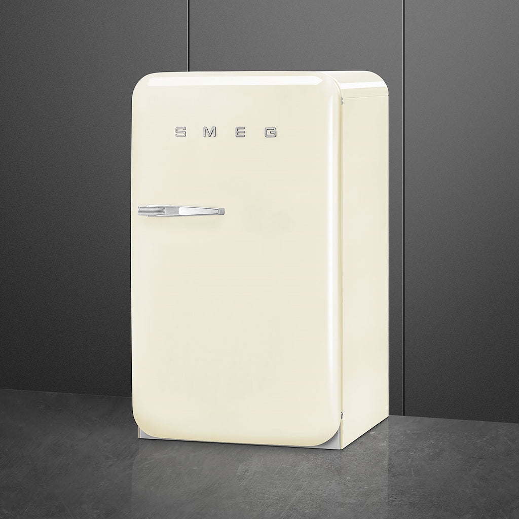 Smeg FAB10RCR6 Retro Mini Fridge Right Hand Hinge - Cream