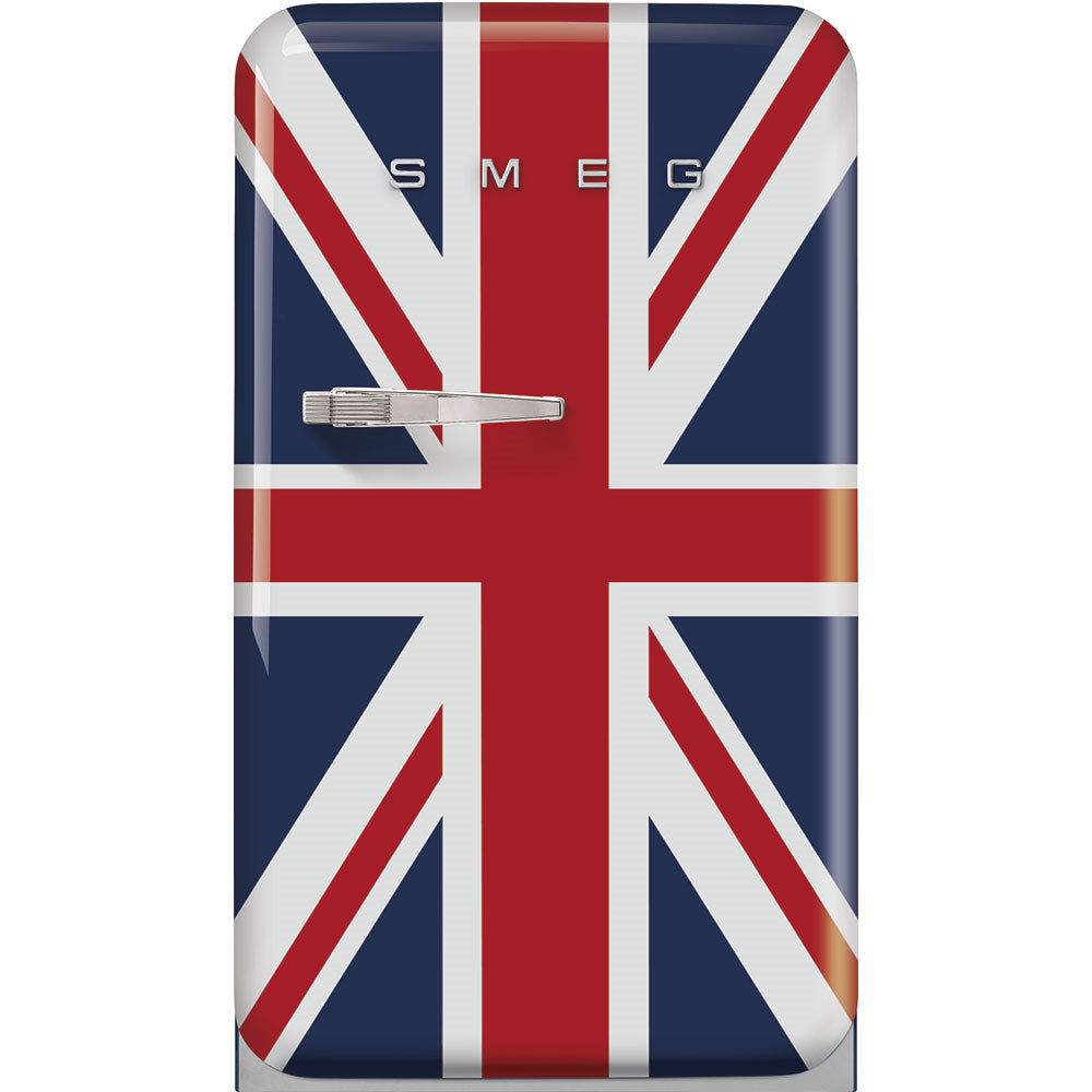 Smeg FAB10RDUJ6 Retro Mini Fridge Right Hand Hinge - Union Jack