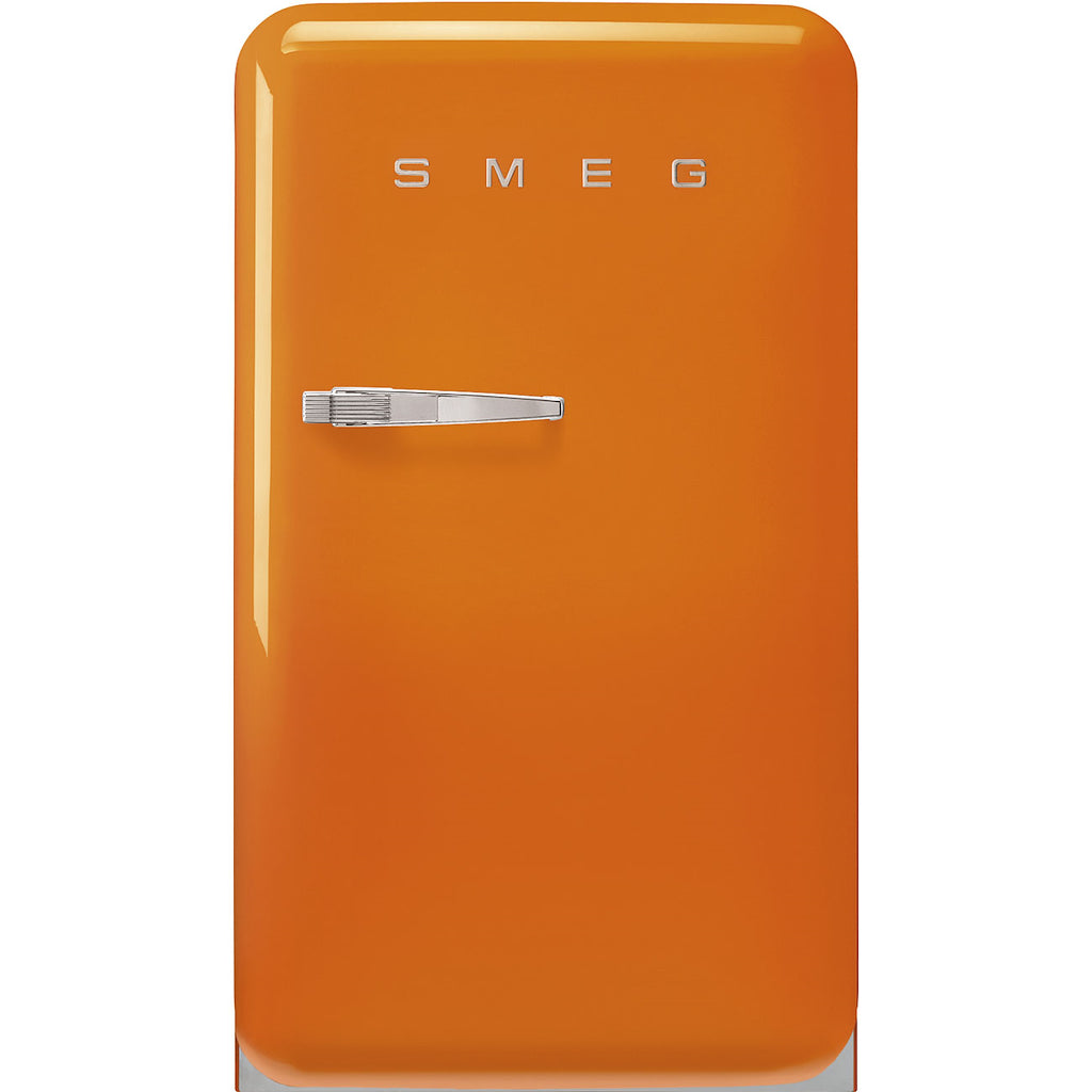 Smeg FAB10ROR6 Retro Mini Fridge Right Hand Hinge - Orange