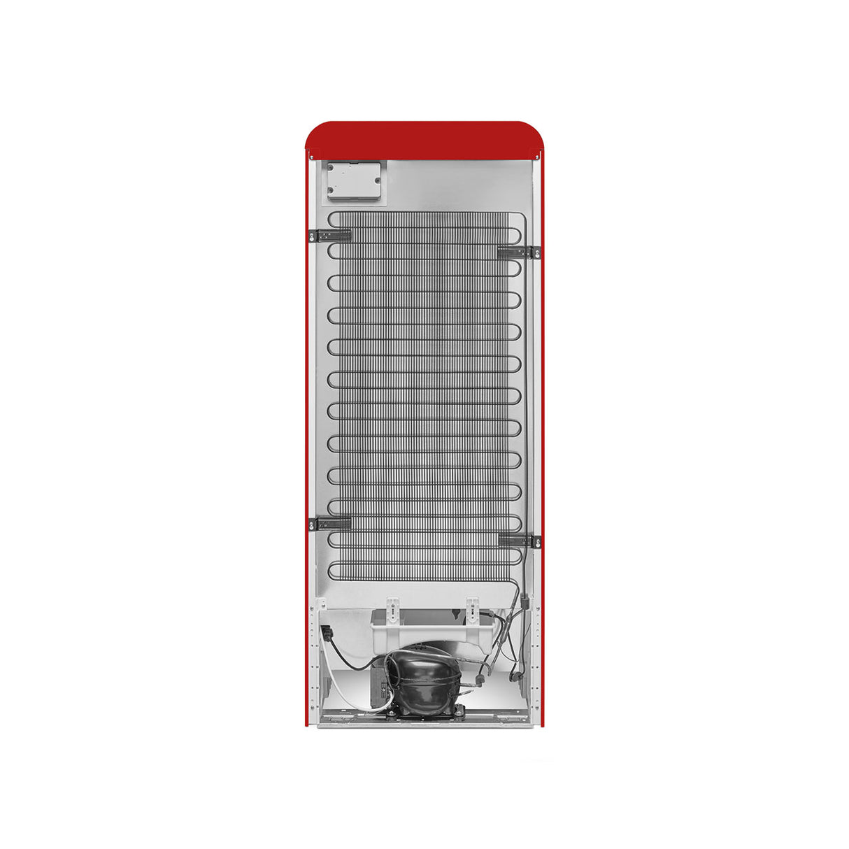 Smeg FAB28LRD6UK Retro Fridge with Icebox Left Hand Hinge - Red