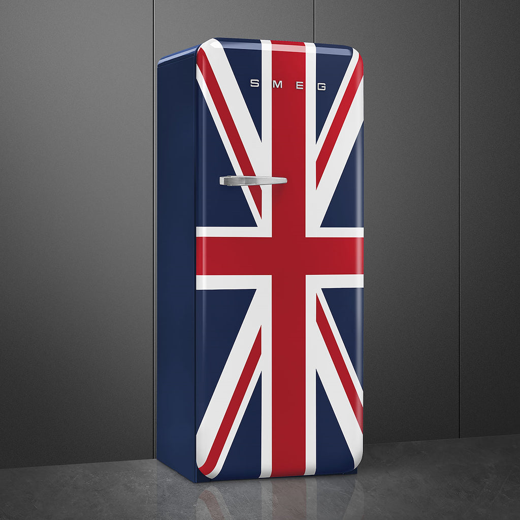 Smeg FAB28RDUJ6 Retro Fridge Freezer Right Hand Hinge - Union Jack