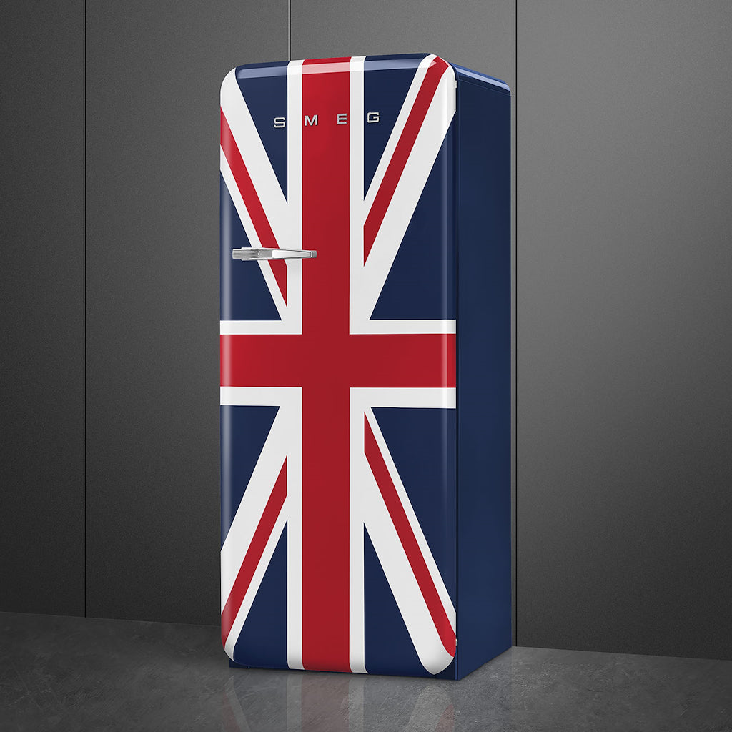 Smeg FAB28RDUJ6 Retro Fridge Freezer Right Hand Hinge - Union Jack