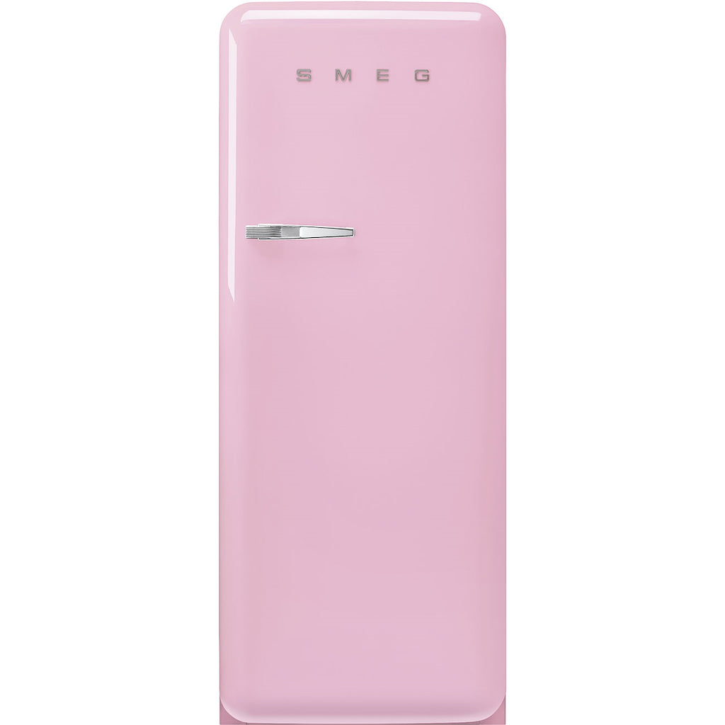 Smeg FAB28RPK6 Retro Fridge with Icebox Right Hand Hinge - Pink