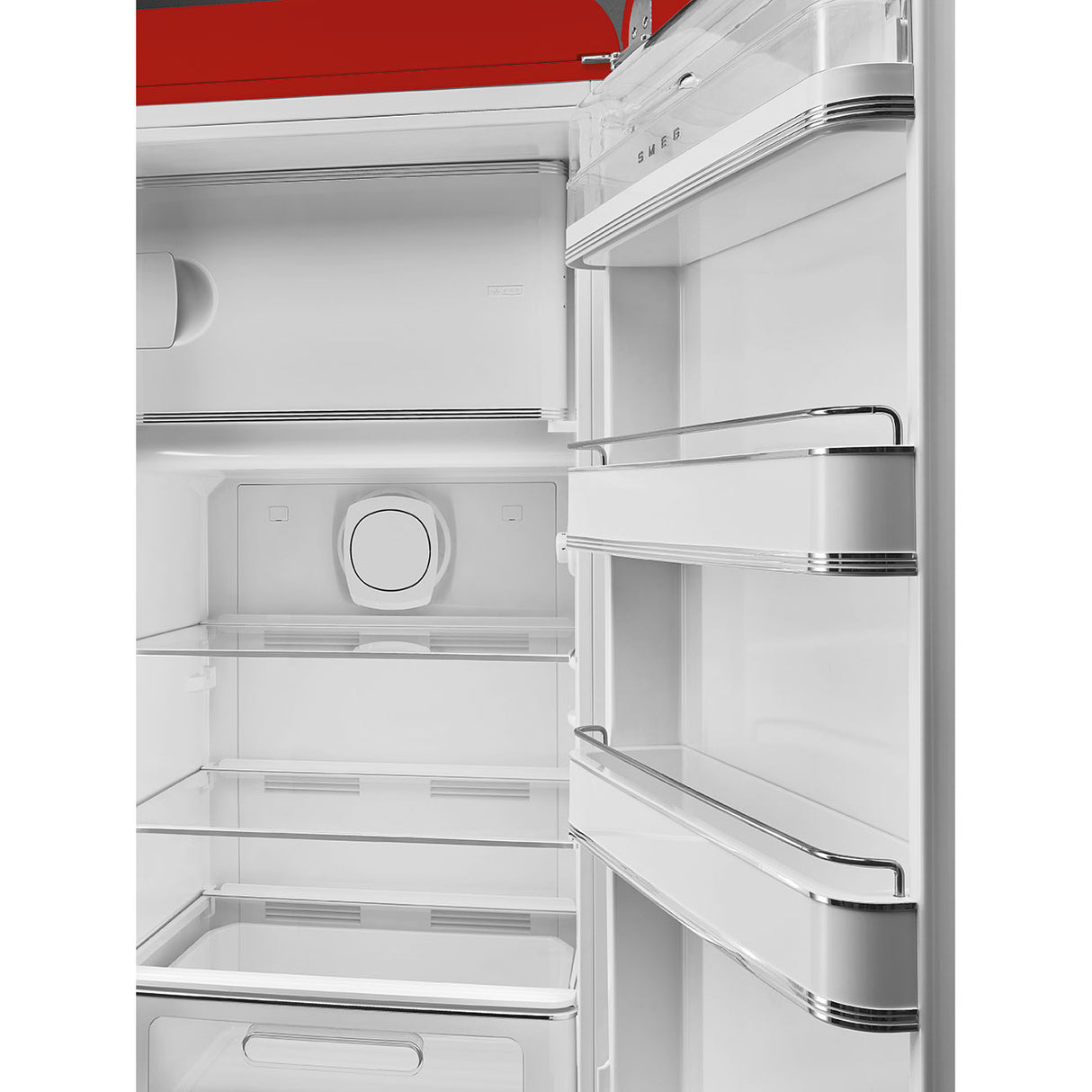 Smeg FAB28RRD6UK Retro Fridge Freezer Right Hand Hinge - Red