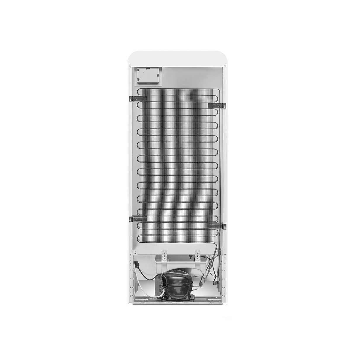 Smeg FAB28RWH6UK Retro Fridge with Icebox Right Hand Hinge - White