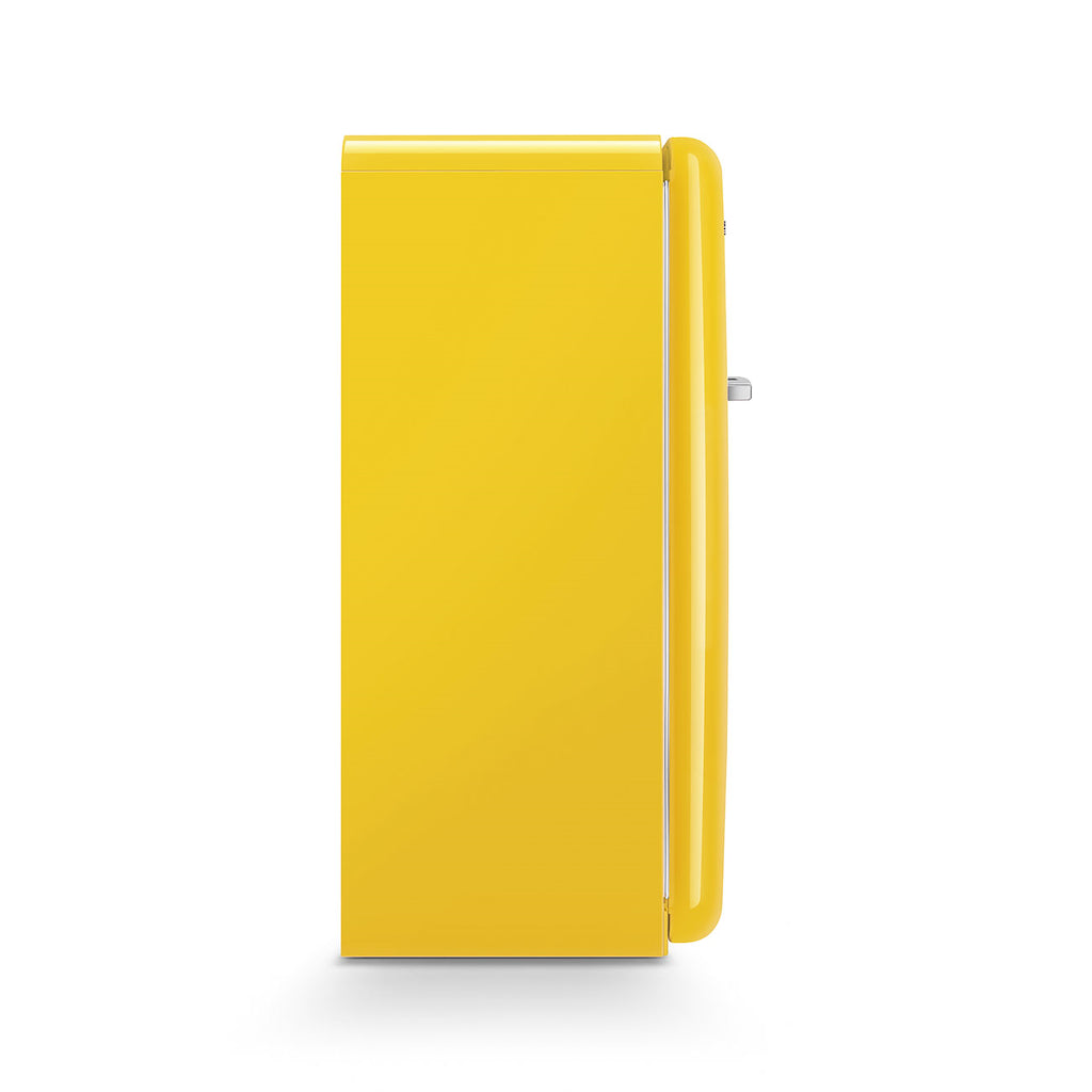 Smeg FAB28RYW6 Retro Fridge with Icebox Right Hand Hinge - Yellow