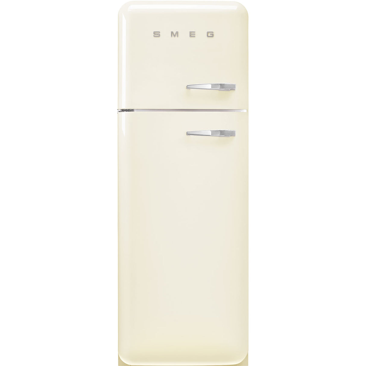 Smeg FAB30LCR6UK Retro Fridge Freezer Left Hand Hinge - Cream