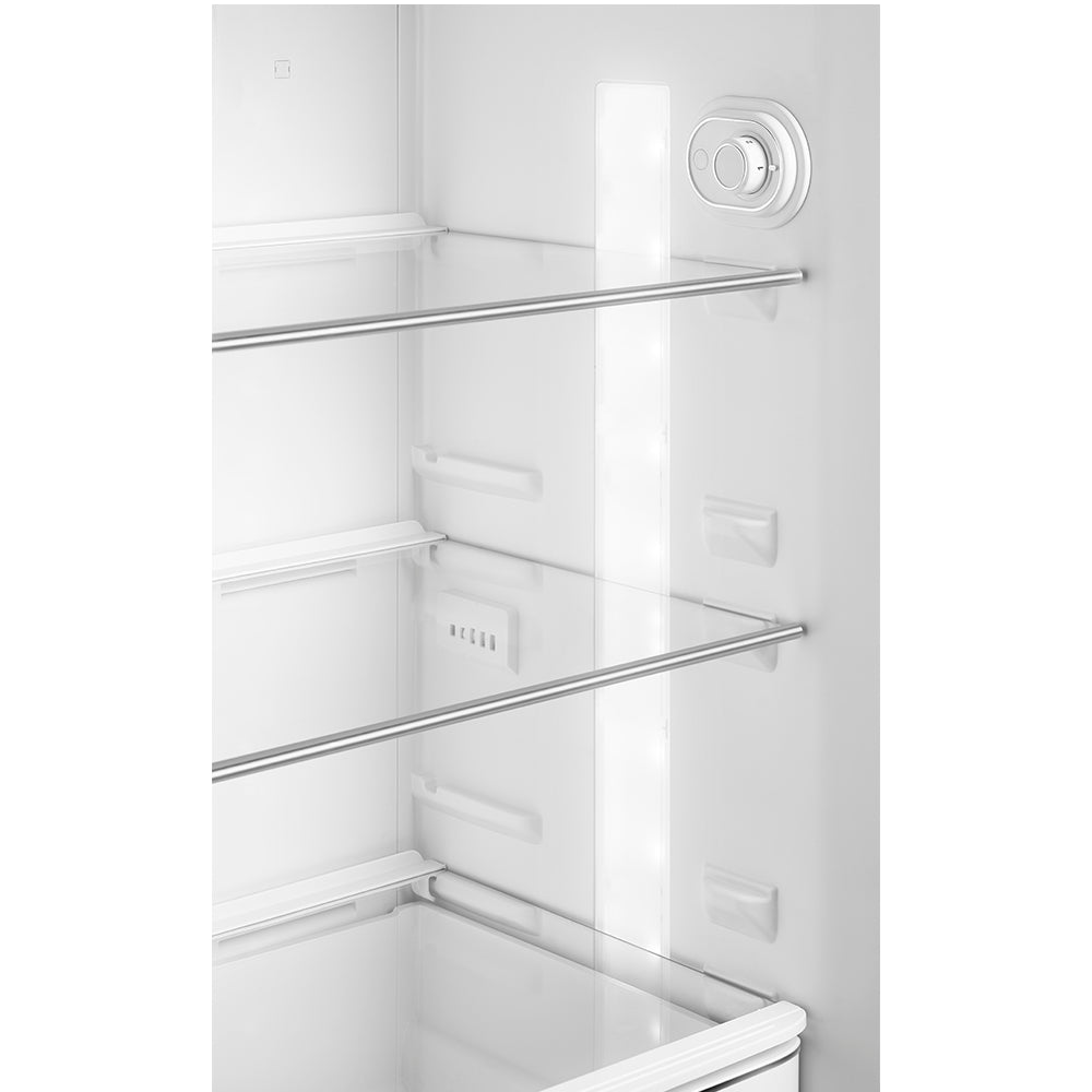 Smeg FAB30LOR6 Retro Fridge Freezer Left Hand Hinge - Orange