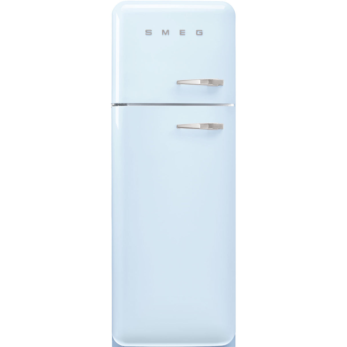 Smeg FAB30LPB6UK Retro Fridge Freezer Left Hand Hinge - Pastel Blue