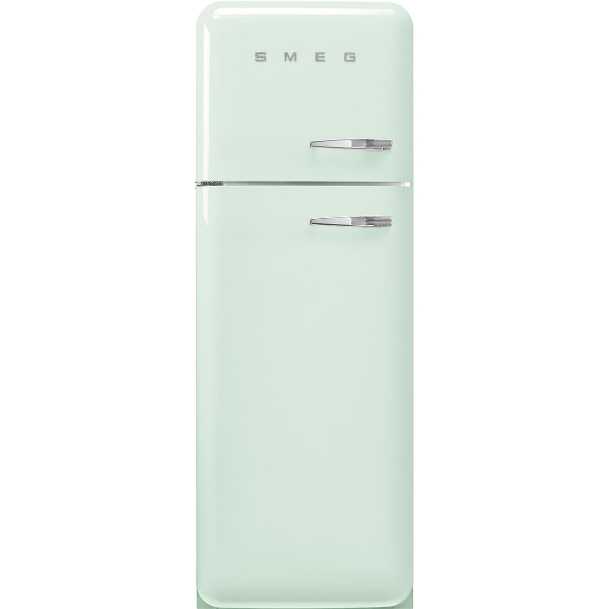 Smeg FAB30LPG6UK Retro Fridge Freezer Left Hand Hinge - Pastel Green