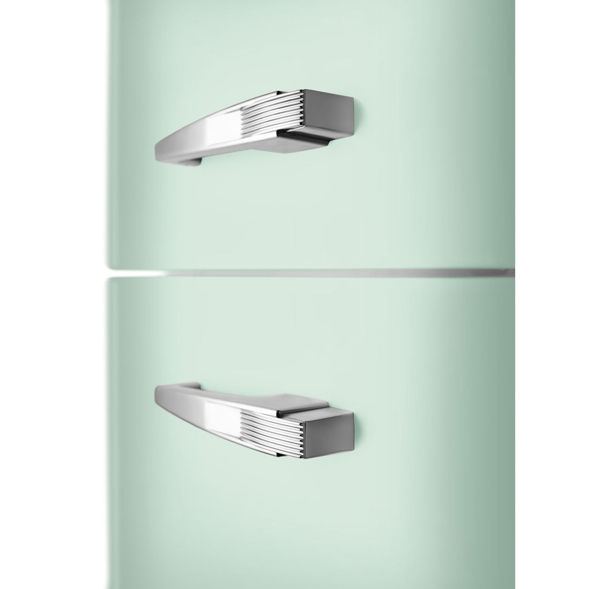 Smeg FAB30LPG6UK Retro Fridge Freezer Left Hand Hinge - Pastel Green