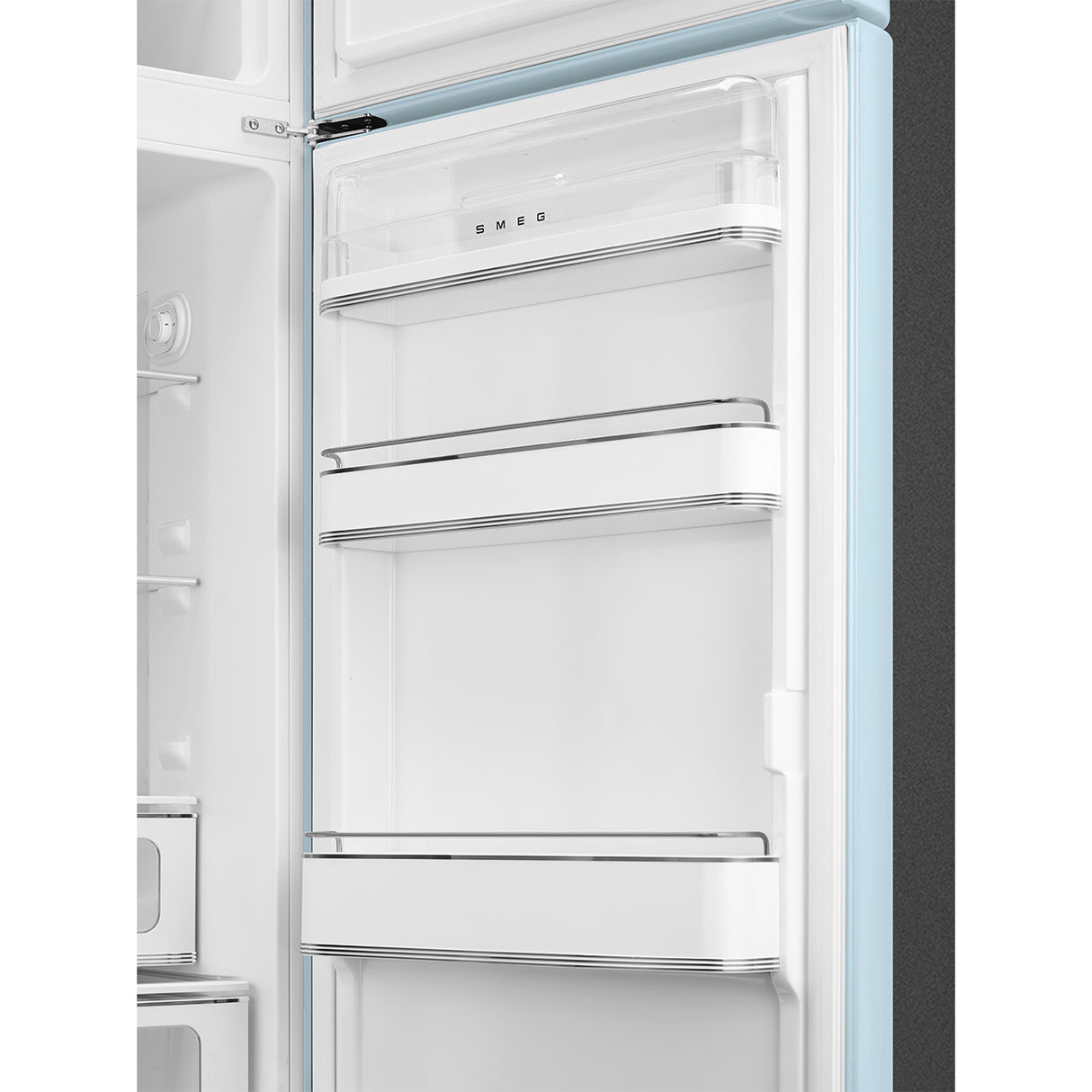 Smeg FAB30RPB6UK Retro Fridge Freezer Right Hand Hinge - Pastel Blue
