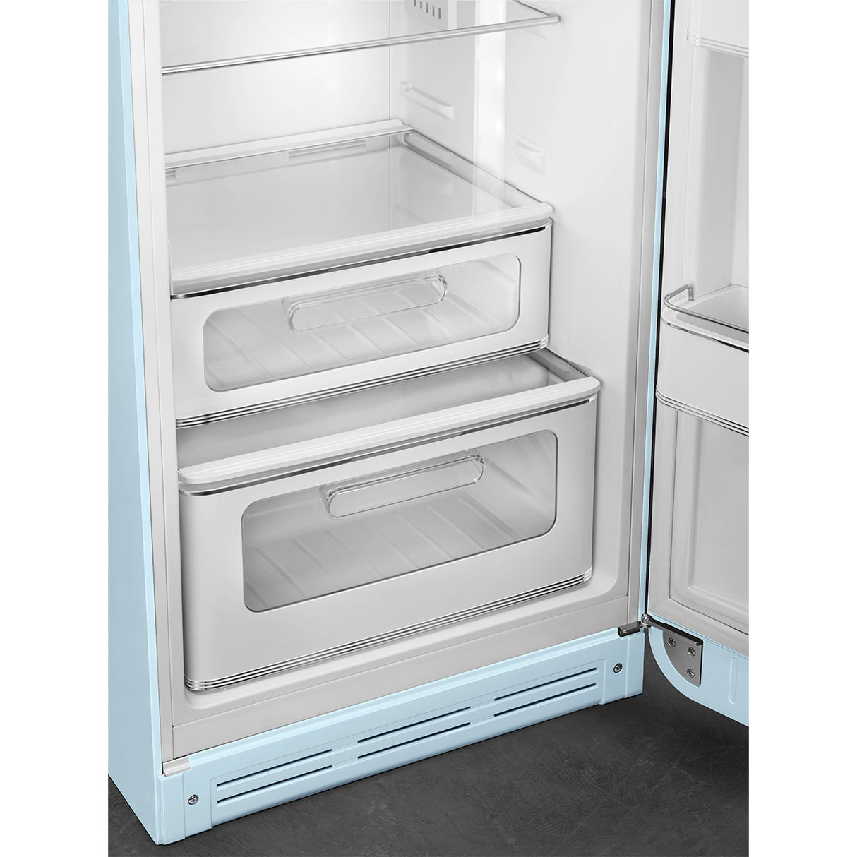 Smeg FAB30RPB6UK Retro Fridge Freezer Right Hand Hinge - Pastel Blue