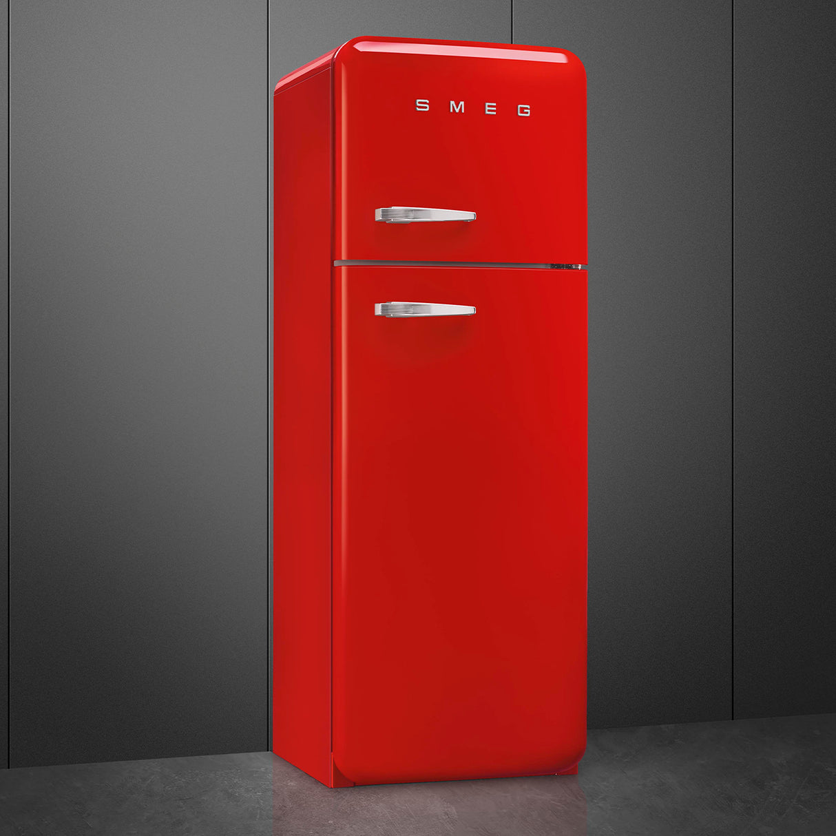 Smeg FAB30RRD6UK Retro Fridge Freezer Right Hand Hinge - Red