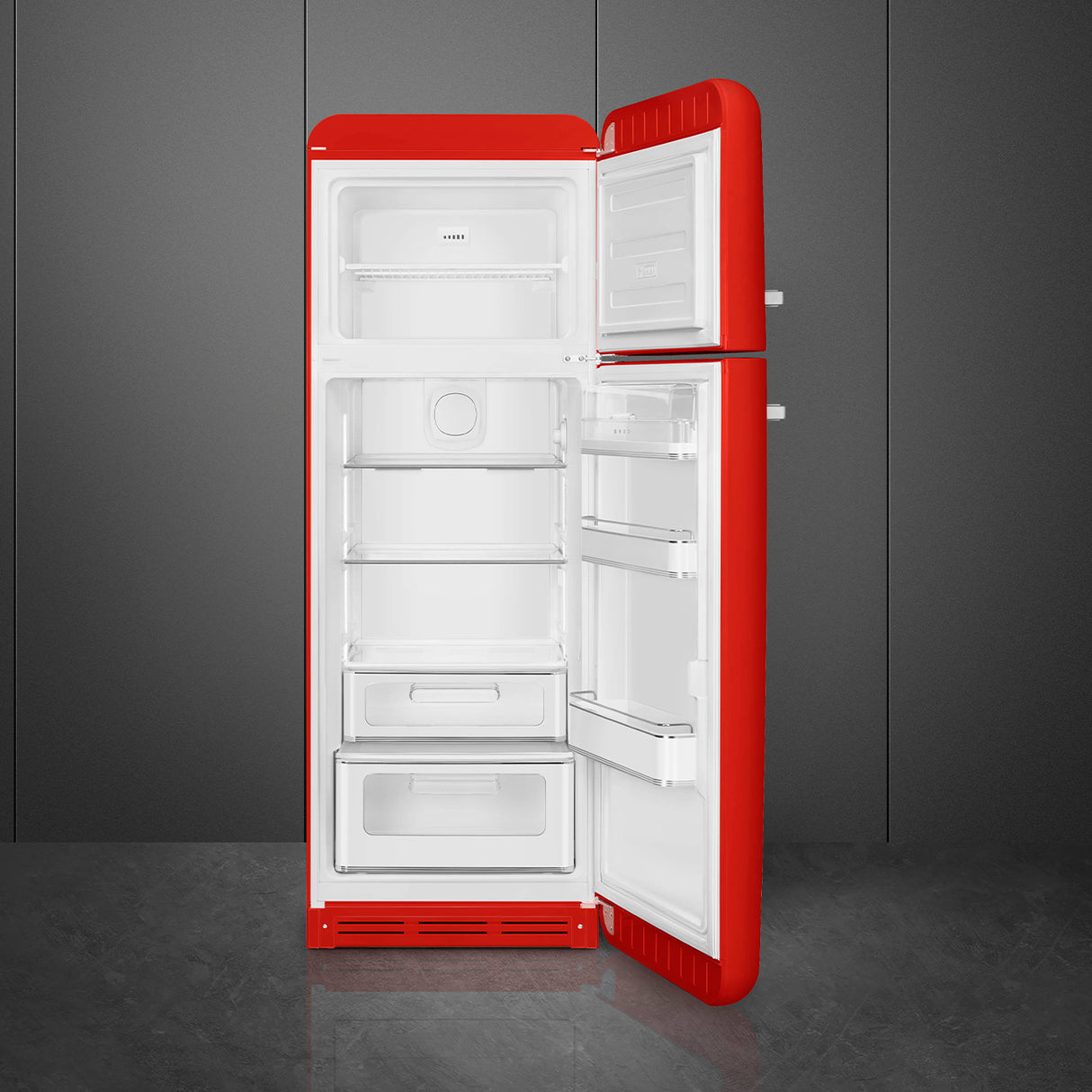 Smeg FAB30RRD6UK Retro Fridge Freezer Right Hand Hinge - Red