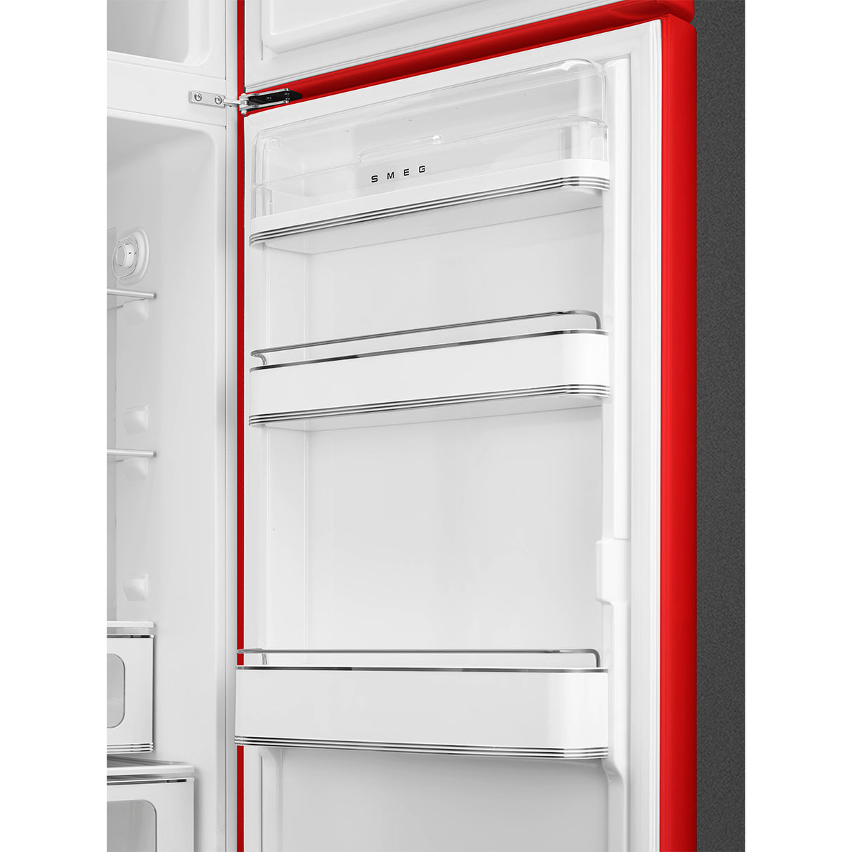 Smeg FAB30RRD6UK Retro Fridge Freezer Right Hand Hinge - Red