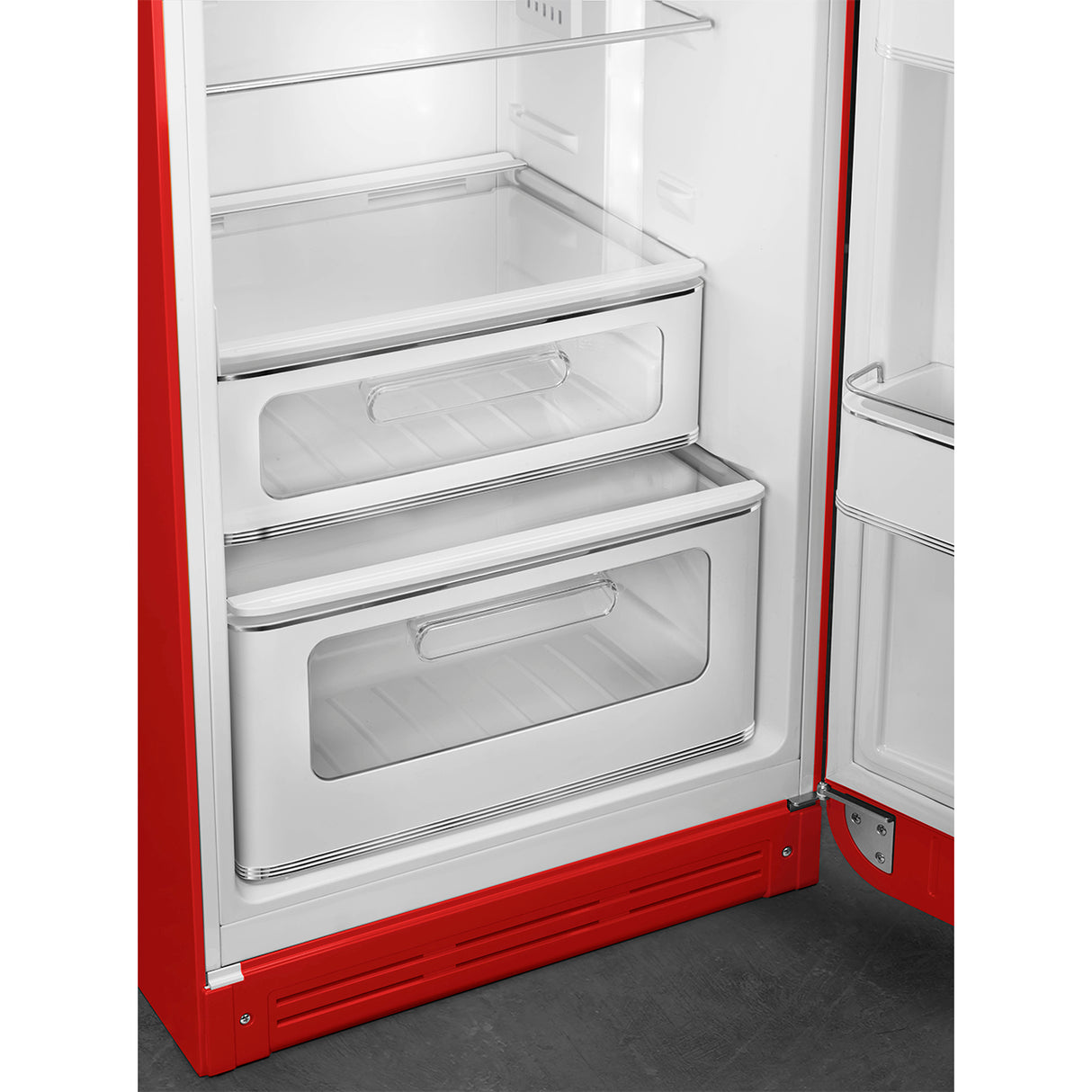 Smeg FAB30RRD6UK Retro Fridge Freezer Right Hand Hinge - Red