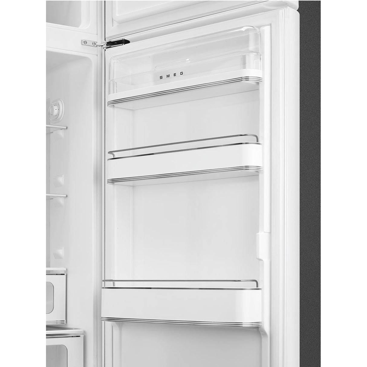 Smeg FAB30RWH6UK Retro Fridge Freezer Right Hand Hinge - White