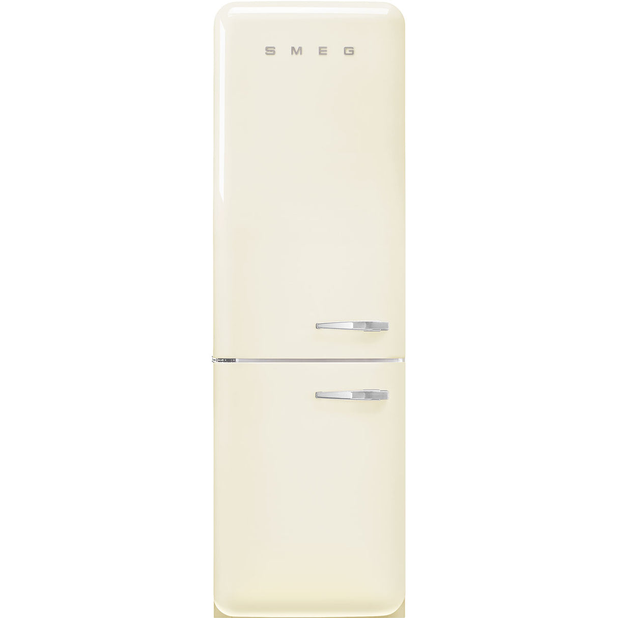 Smeg FAB32LCR6UK Retro Fridge Freezer Left Hand Hinge - Cream