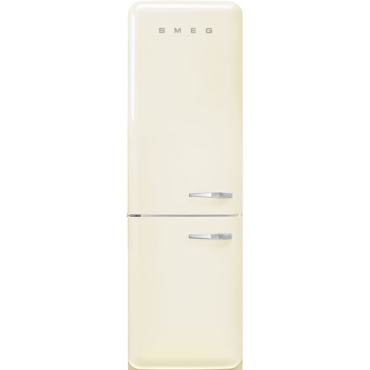 Smeg FAB32LCR6UK Retro Fridge Freezer Left Hand Hinge - Cream