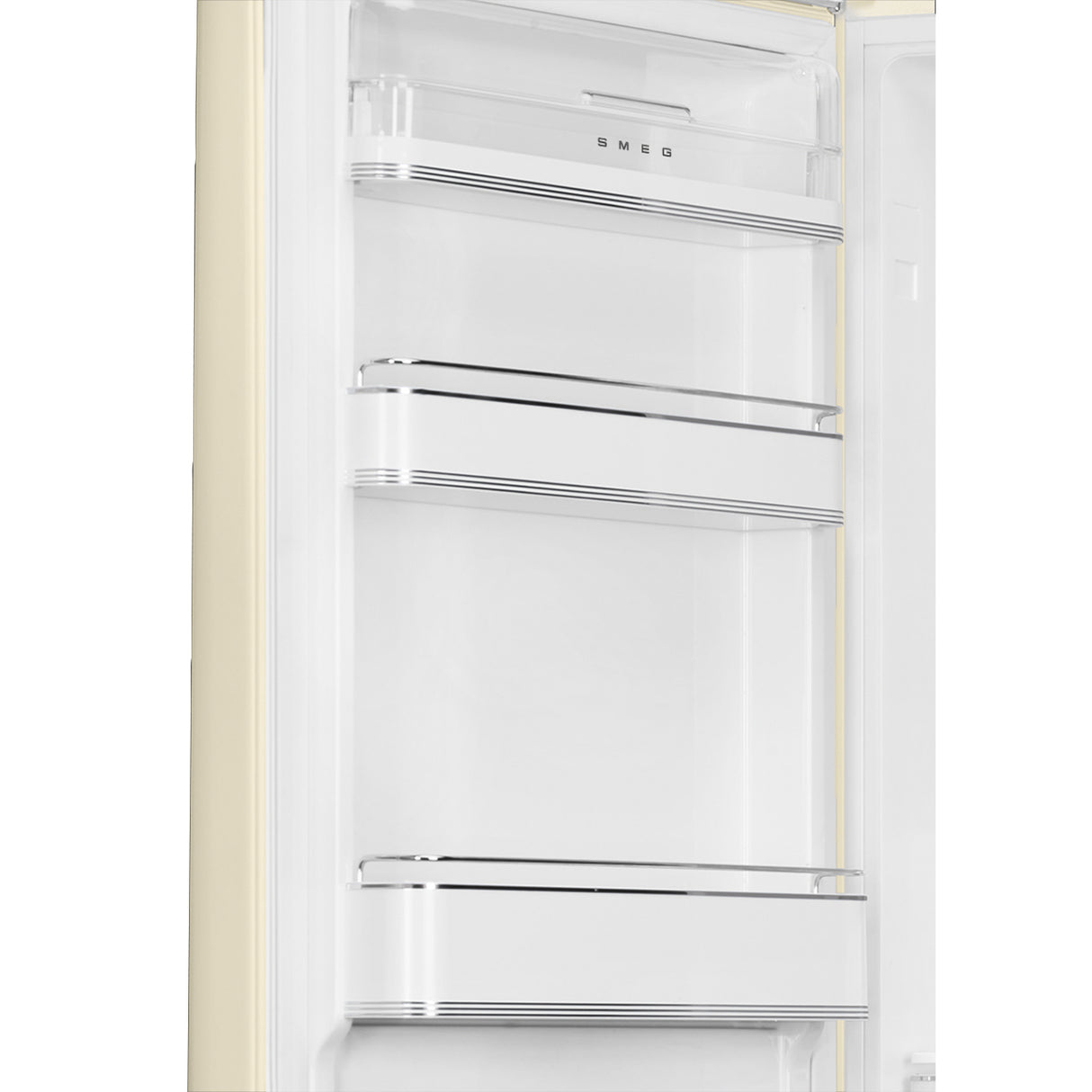 Smeg FAB32LCR6UK Retro Fridge Freezer Left Hand Hinge - Cream