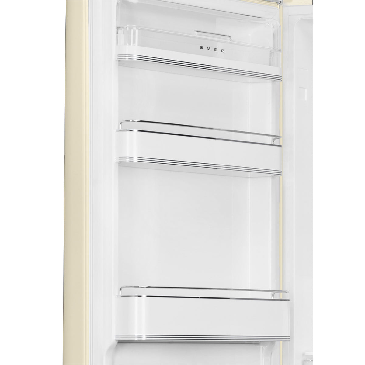 Smeg FAB32LCR6UK Retro Fridge Freezer Left Hand Hinge - Cream