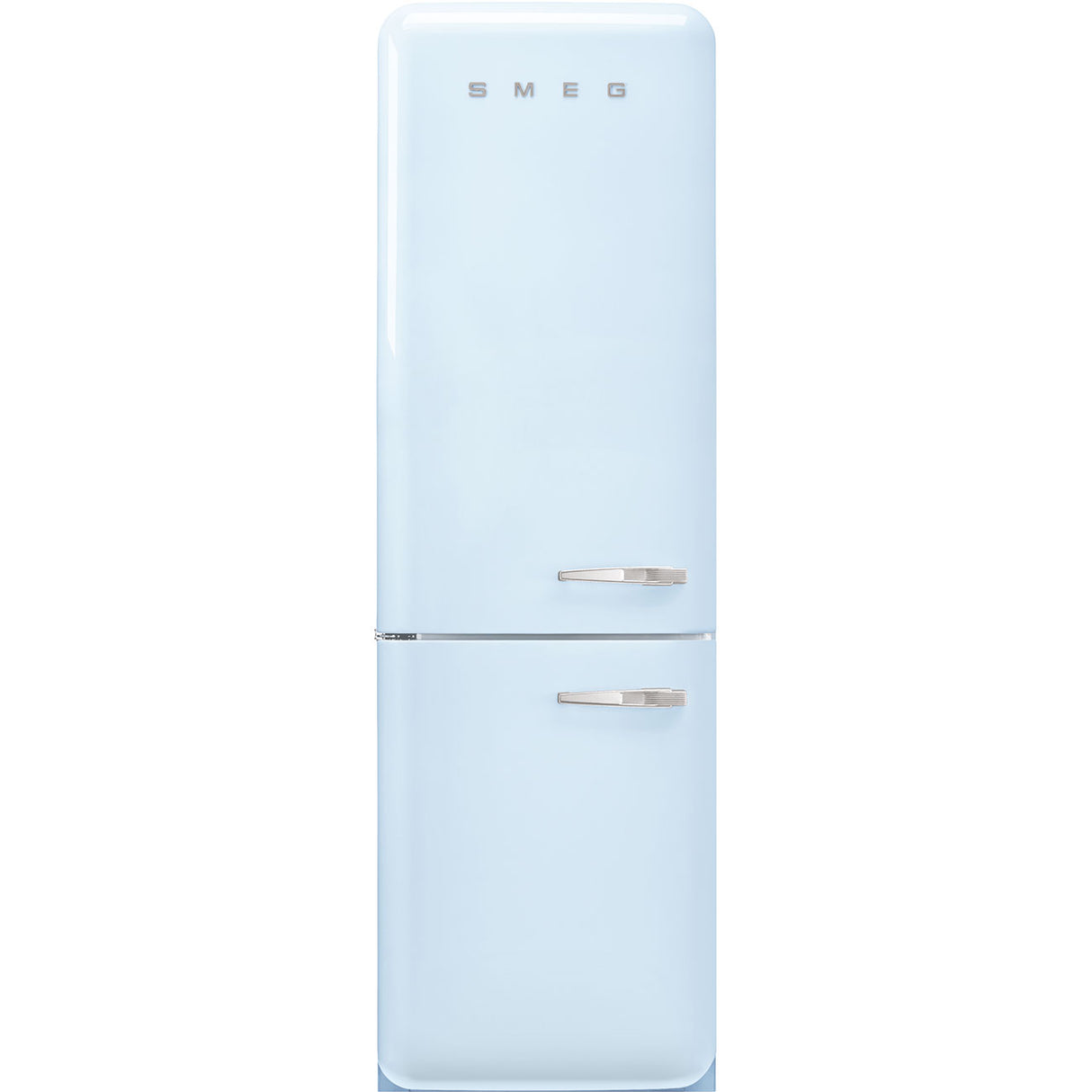 Smeg FAB32LPB6UK Retro Fridge Freezer Left Hand Hinge - Pastel Blue