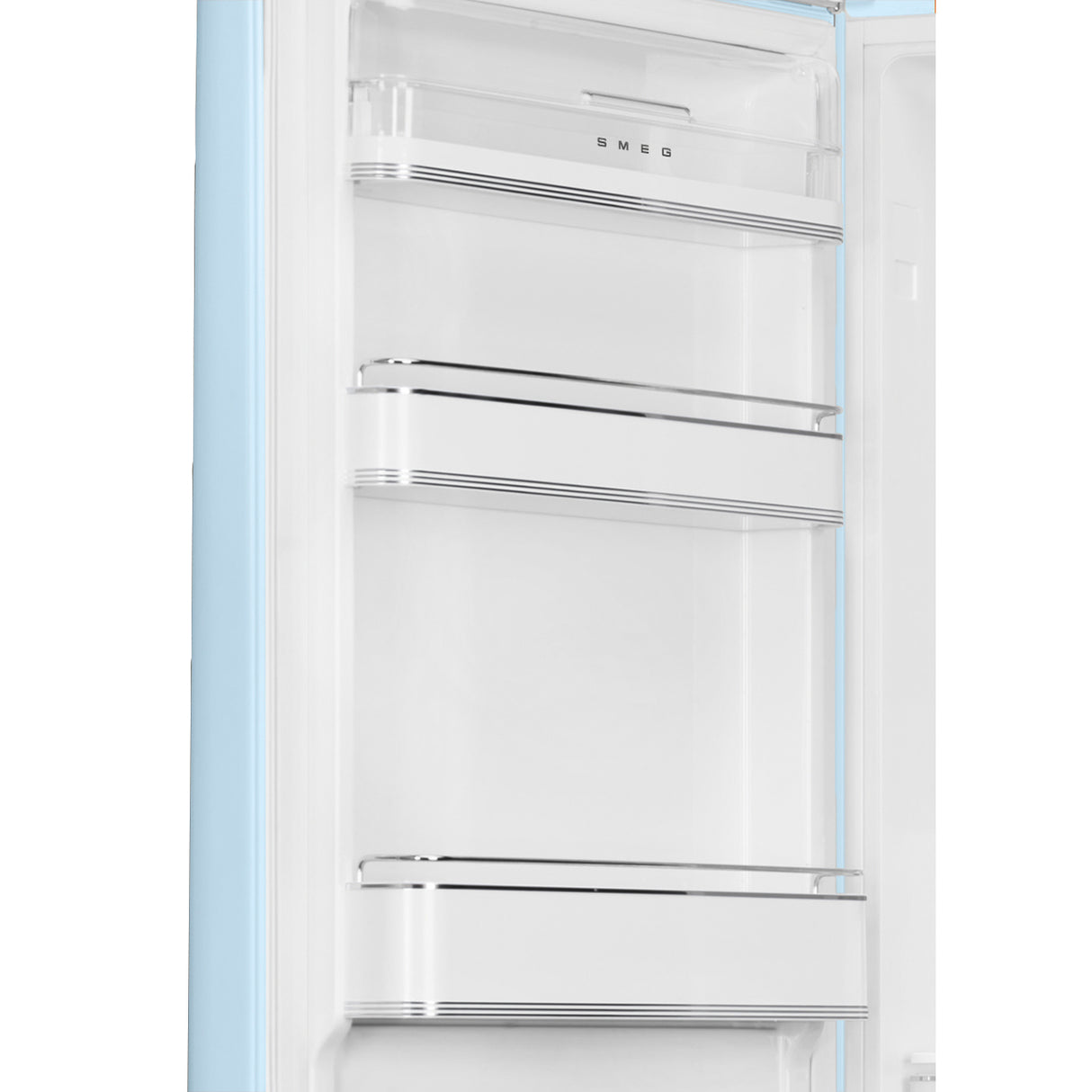 Smeg FAB32LPB6UK Retro Fridge Freezer Left Hand Hinge - Pastel Blue