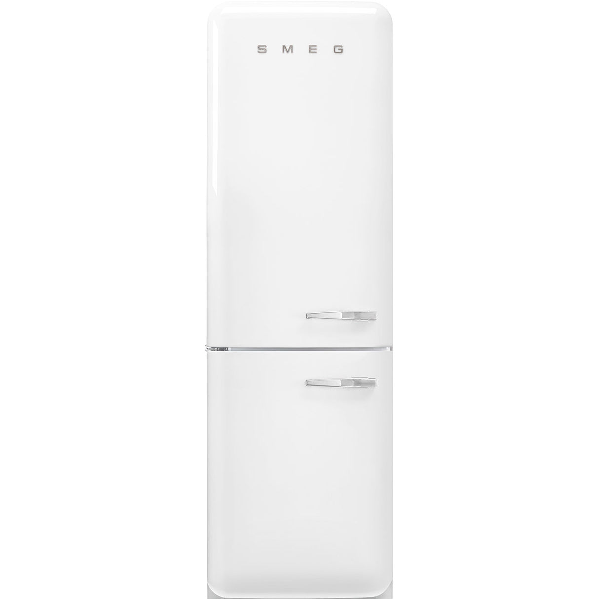 Smeg FAB32LWH6UK Retro Fridge Freezer Left Hand Hinge - White