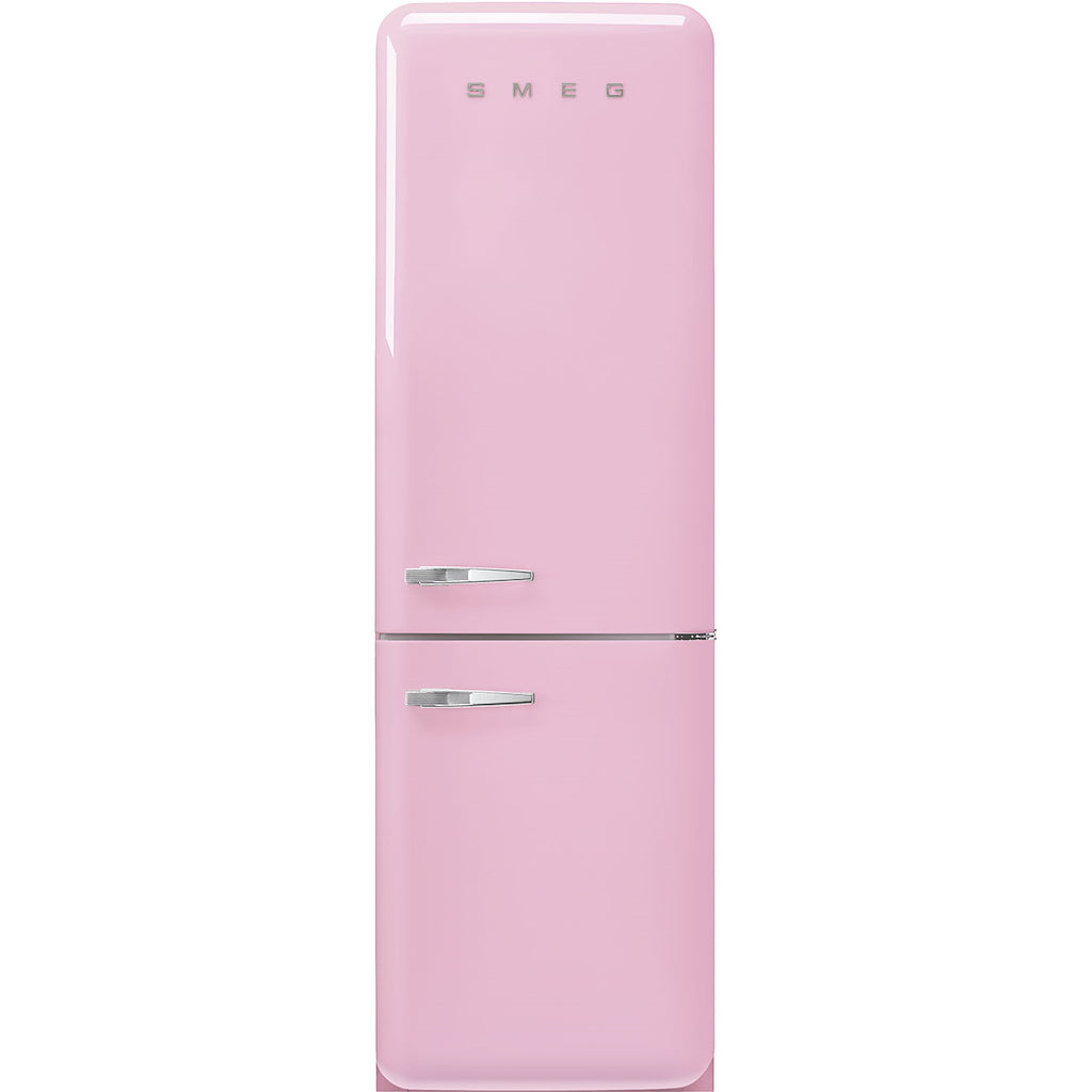 Smeg FAB32RPK6UK Retro Fridge Freezer Right Hand Hinge - Pink