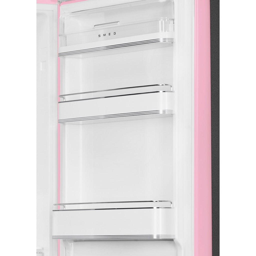 Smeg FAB32RPK6UK Retro Fridge Freezer Right Hand Hinge - Pink