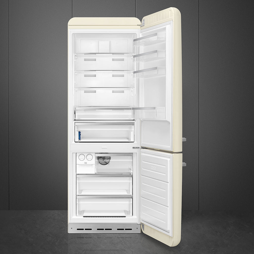 Smeg FAB38RCR6 Retro Fridge Freezer Right Hand Hinge - Cream