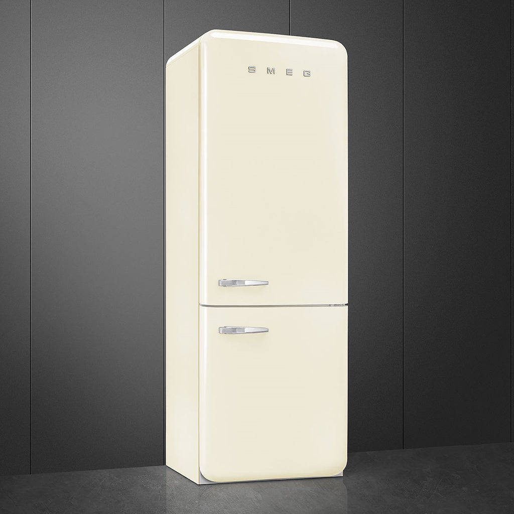 Smeg FAB38RCR6 Retro Fridge Freezer Right Hand Hinge - Cream