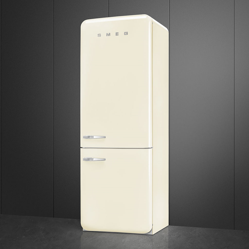 Smeg FAB38RCR6 Retro Fridge Freezer Right Hand Hinge - Cream