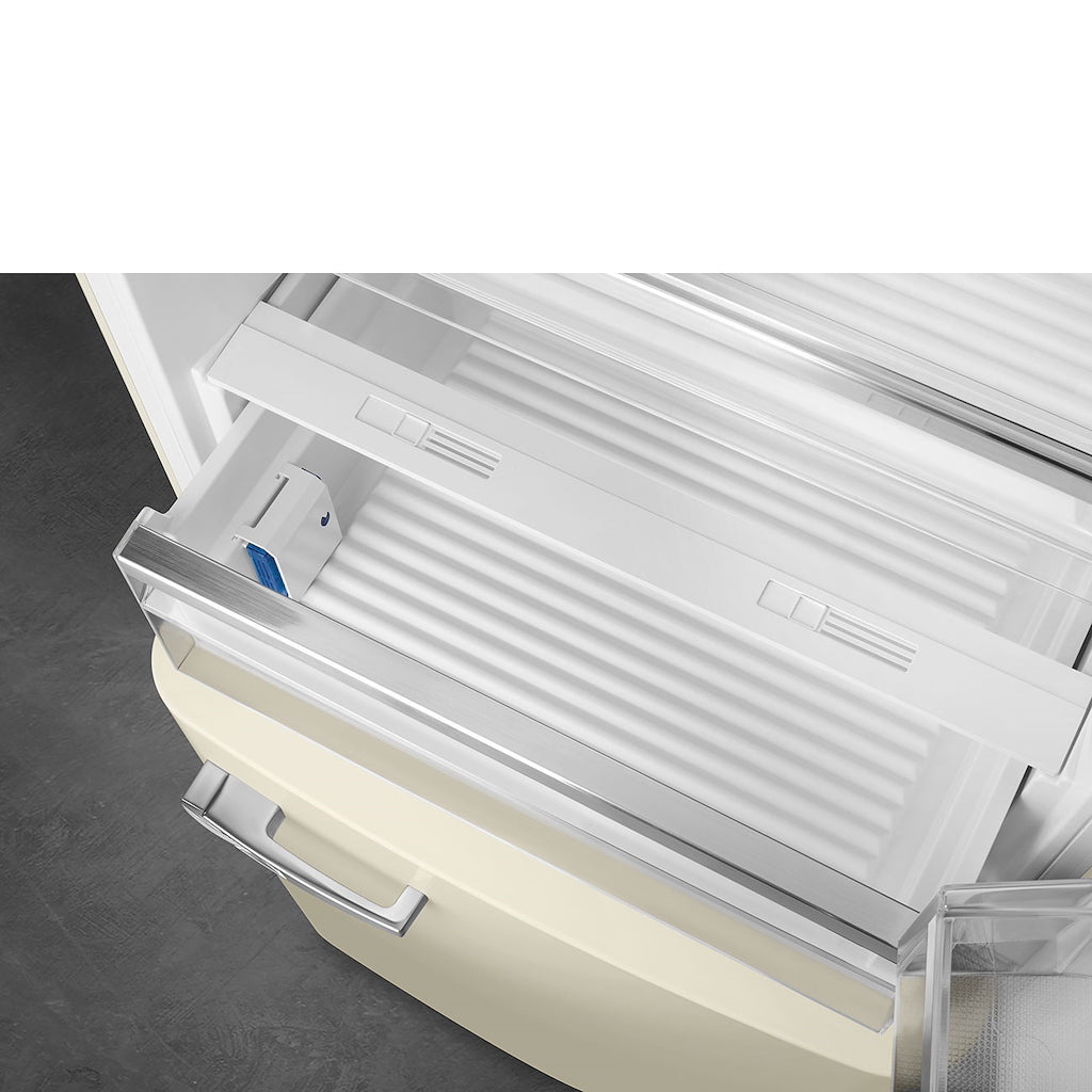 Smeg FAB38RCR6 Retro Fridge Freezer Right Hand Hinge - Cream