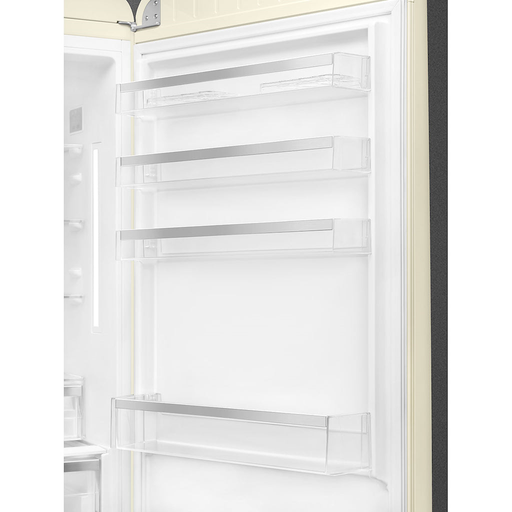 Smeg FAB38RCR6 Retro Fridge Freezer Right Hand Hinge - Cream