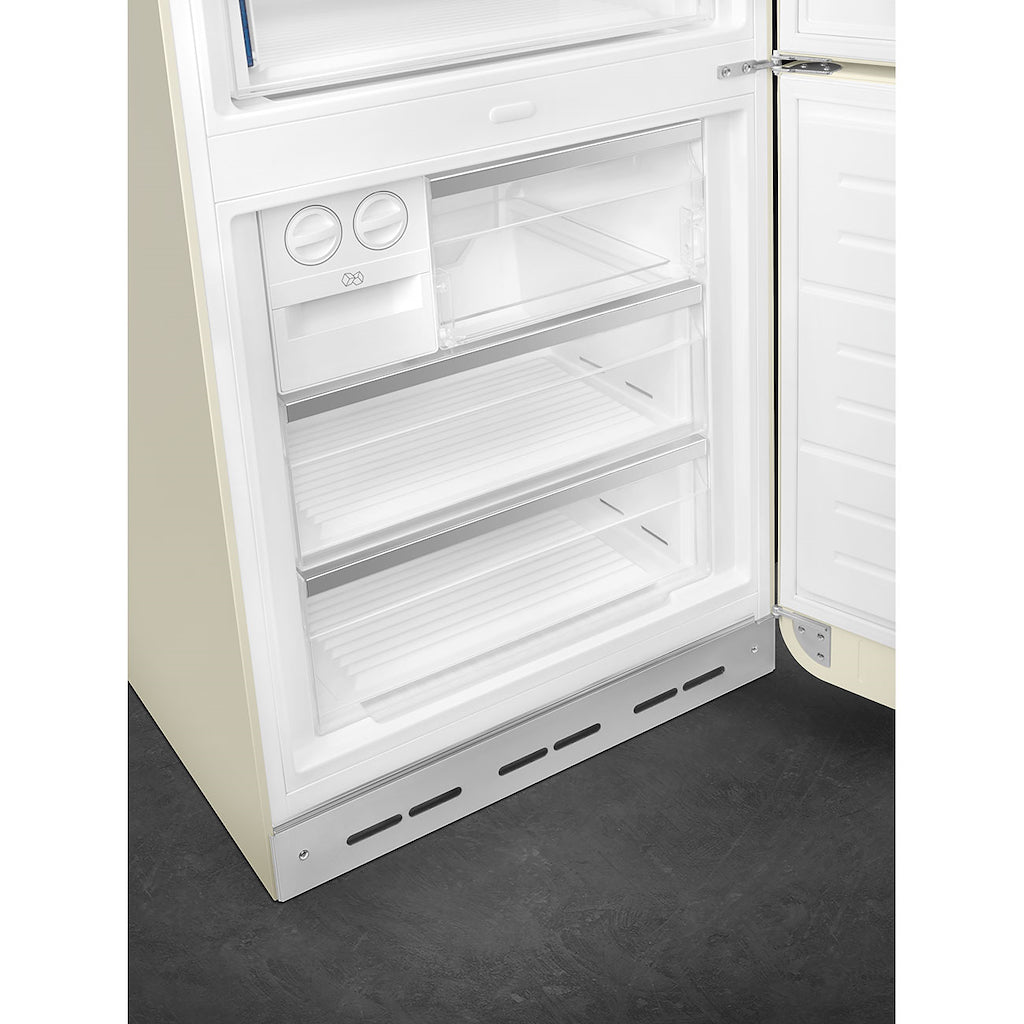 Smeg FAB38RCR6 Retro Fridge Freezer Right Hand Hinge - Cream