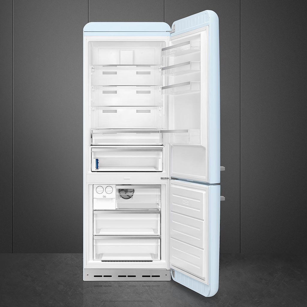 Smeg FAB38RPB6 Retro Fridge Freezer Right Hand Hinge - Pastel Blue