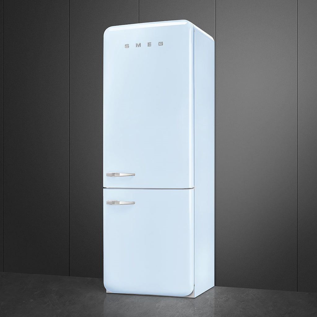 Smeg FAB38RPB6 Retro Fridge Freezer Right Hand Hinge - Pastel Blue