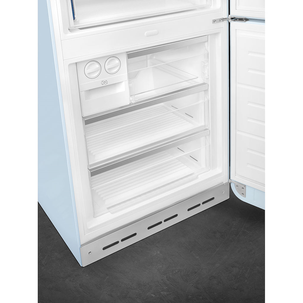 Smeg FAB38RPB6 Retro Fridge Freezer Right Hand Hinge - Pastel Blue