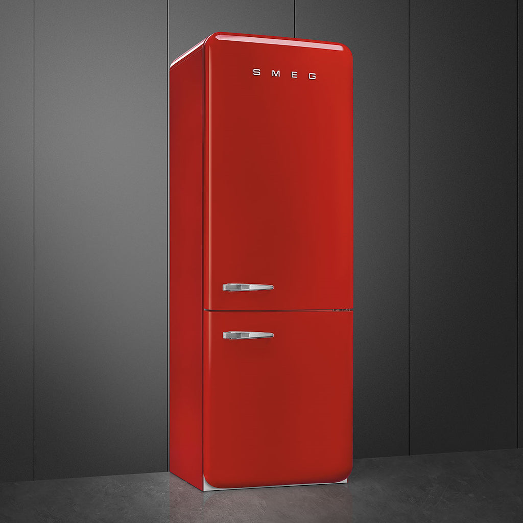 Smeg FAB38RRD6 Retro Fridge Freezer Right Hand Hinge - Red