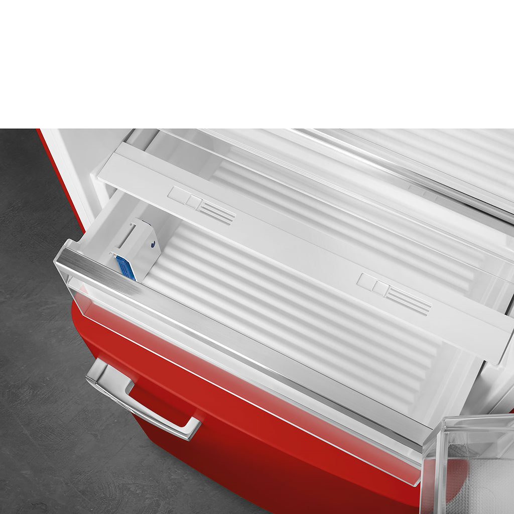 Smeg FAB38RRD6 Retro Fridge Freezer Right Hand Hinge - Red
