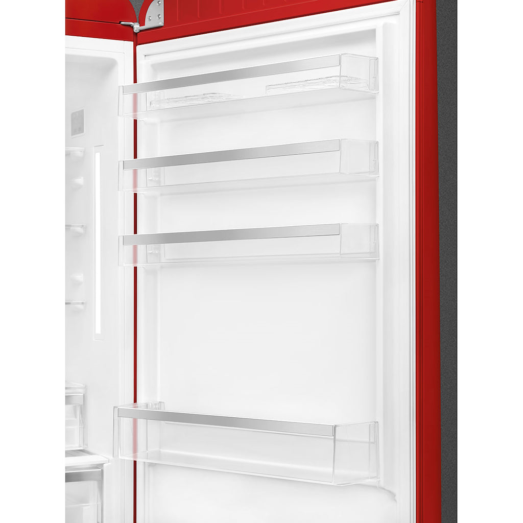Smeg FAB38RRD6 Retro Fridge Freezer Right Hand Hinge - Red