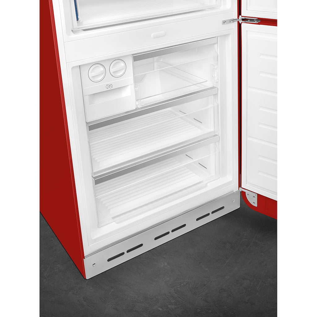 Smeg FAB38RRD6 Retro Fridge Freezer Right Hand Hinge - Red