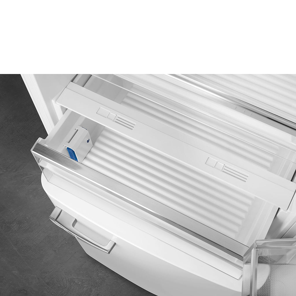 Smeg FAB38RWH6 Retro Fridge Freezer Right Hand Hinge - White