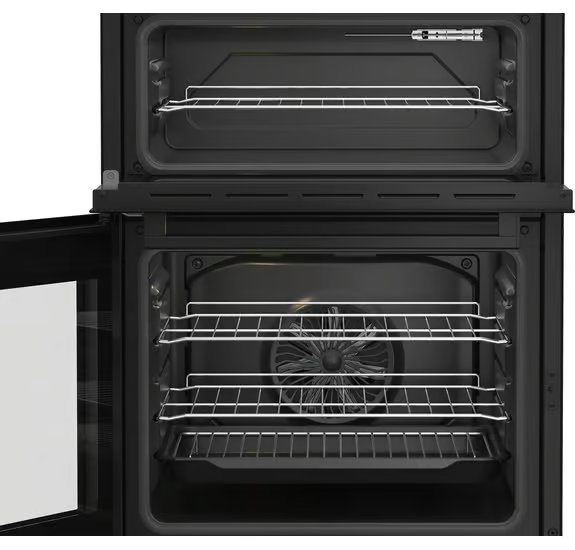 Beko FDC6731K 60cm Double Oven Electric Cooker - Black