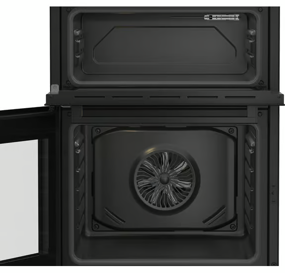 Beko FDC6731K 60cm Double Oven Electric Cooker - Black