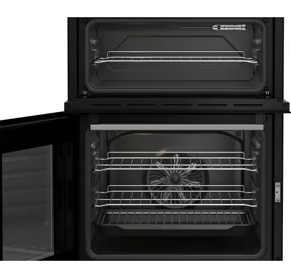 Beko FDC6731S 60cm Double Oven Electric Cooker - Silver