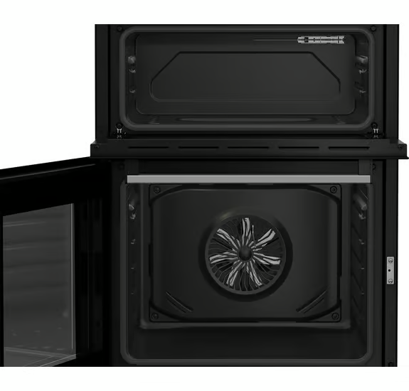Beko FDC6731S 60cm Double Oven Electric Cooker - Silver